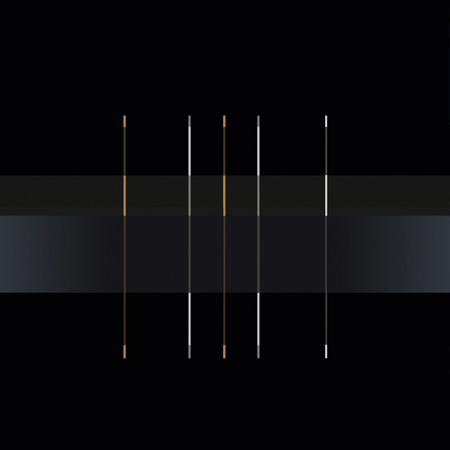 Diffraction  2007 huile sur toile 120cmx120cm